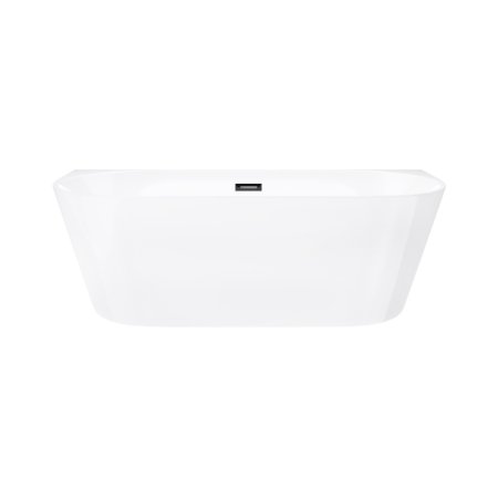 Corsan Mono Wanna wolnostojąca 170x80 cm przyścienna biała + klik klak grafit E029XLGM