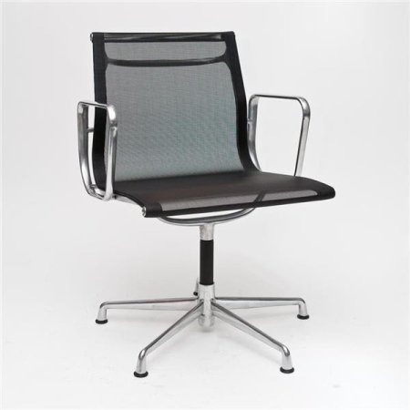 D2 CH Fotel konferencyjny inspirowany EA108 siateczka 57 cm, czarny 24971