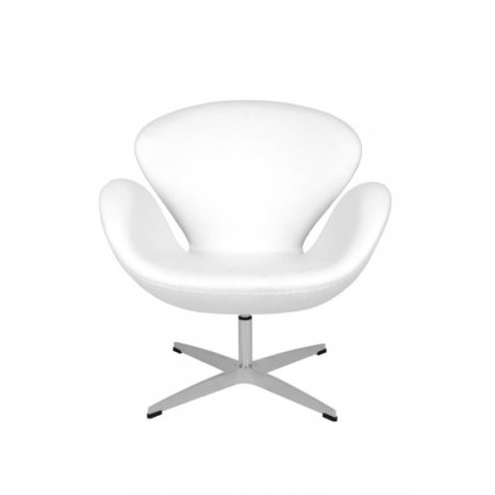 D2 Cup Fotel inspirowany projektem Swan kaszmir 72x65 cm, biały 25349