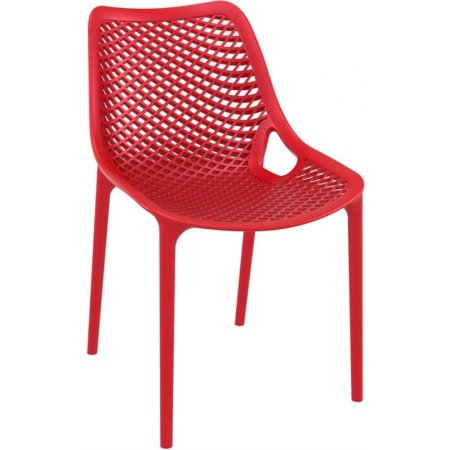 D2 Grid Krzesło 50x60 cm, czerwone 28525