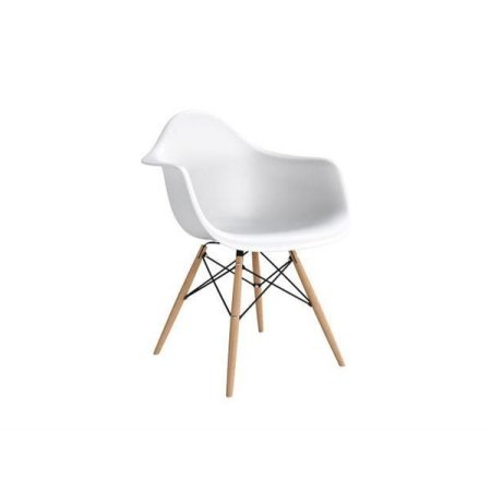 D2 P018W PP Krzesło inspirowane DAW 62x47x80 cm, białe 41293
