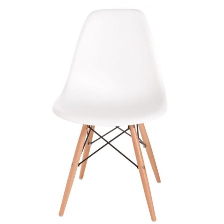 D2 P016W PP Krzesło inspirowane DSW 46x40x81 cm, białe 24237