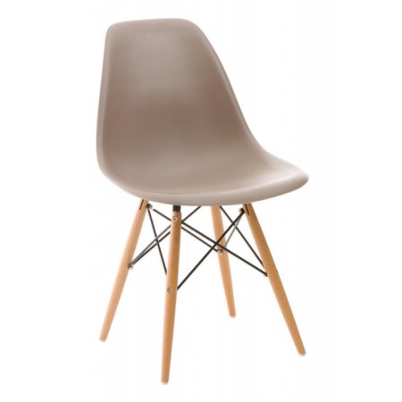 D2 P016W PP Krzesło inspirowane DSW 46x40x81 cm, mild grey 24255