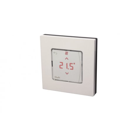 Danfoss Icon Bezprzewodowy termostat pokojowy z wyświetlaczem biały/ciemnoszary 088U1081