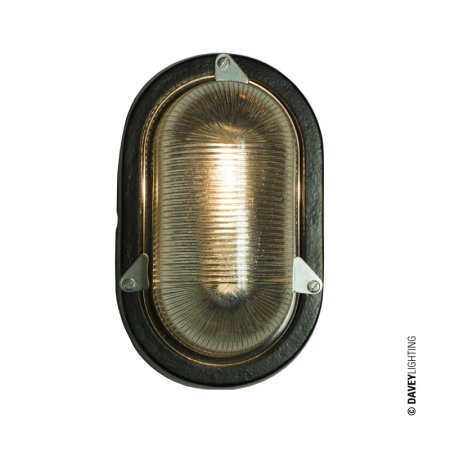 Davey Lighting Bulkhead Kinkiet 24,5x15 cm IP54 G24d TC-D 2-pin CFL, czarny DP7001/BL/G24