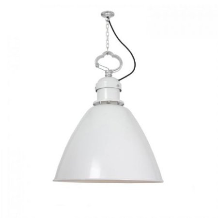 Davey Lighting Small Lampa wisząca 49x33 cm IP20 Standard E27 GLS, jasnoszara DP7380/S/LG