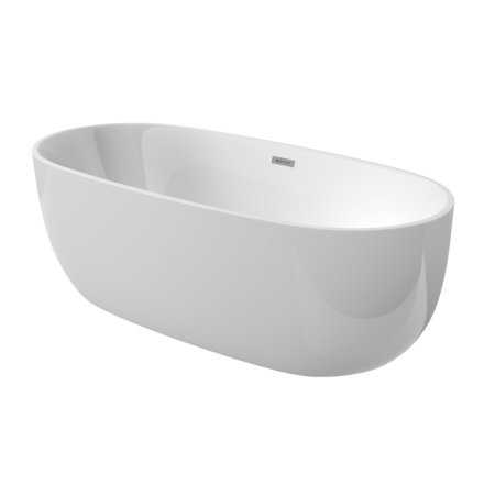 Deante Alpinia Wanna owalna wolnostojąca 170x80 cm biały połysk KDU_017W