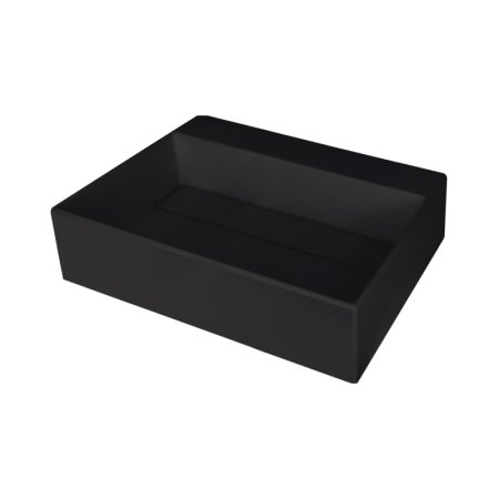 Deante Correo Umywalka nablatowa 50x40 cm czarny mat CQR_NU5M