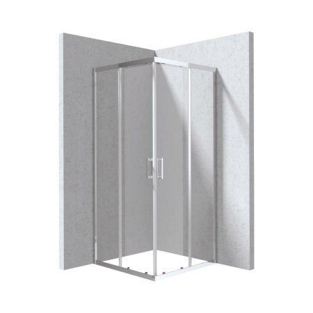 Deante Funkia Evo Kabina kwadratowa 90x90x195 cm drzwi przesuwne KYC_0099P