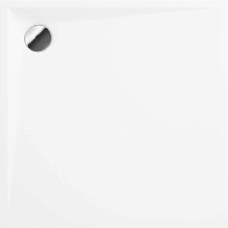 Deante Kerria Plus Brodzik kwadratowy 80x80 cm biały KTS042B