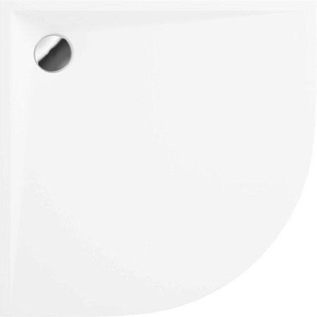 Deante Kerria Plus Brodzik półokrągły 80x80 cm biały KTS054B
