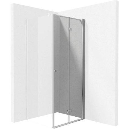 Deante Kerria Plus Drzwi prysznicowe składane 100x200 cm chrom KTSX043P