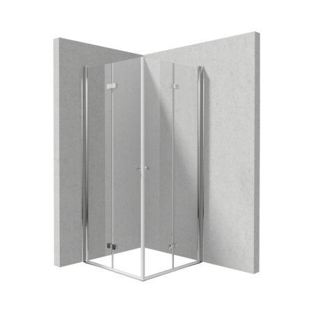 Deante Kerria Plus Kabina kwadratowa 80x80x200 cm drzwi składane KKN0X08X08