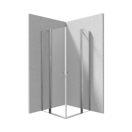 Deante Kerria Plus Kabina kwadratowa 90x90x200 cm drzwi uchylne KKN0U09U09