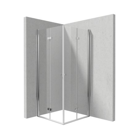 Deante Kerria Plus Kabina kwadratowa 90x90x200 cm drzwi składane KKN0X09X09