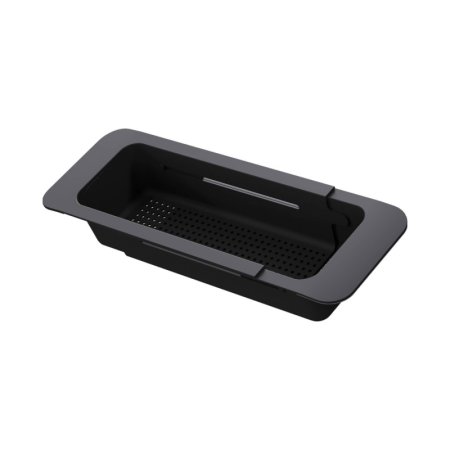 Deante Koszyk rozsuwany do zlewozmywaka duży czarny mat ZZB_N00L