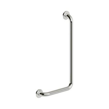 Deante Lehnen Uchwyt ścienny 37,1x67,1 cm kątowy prawy stal polerowana NIL_0P1D