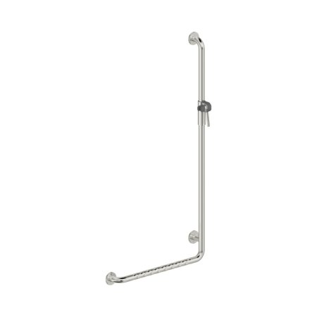 Deante Lehnen Uchwyt ścienny 67x127 cm kątowy prawy stal polerowana NIL_0P2D