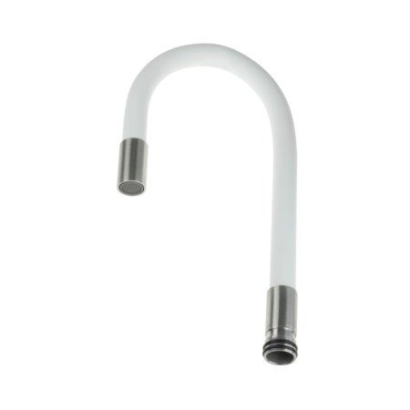 Deante Neo Luno Wylewka do baterii zlewozmywakowych Luno elastyczna biały ABA_W72W