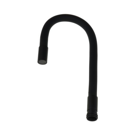 Deante Neo Luno Wylewka do baterii zlewozmywakowych Luno elastyczna czarny mat ABA_N72W