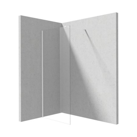 Deante Prizma Kabina walk-in 110x195 cm profile biały mat szkło przejrzyste KTJ_A31P