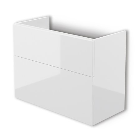 Deante Prizma Szafka umywalkowa 80x60x38,5 cm bez blatu biały połysk STU_6U81