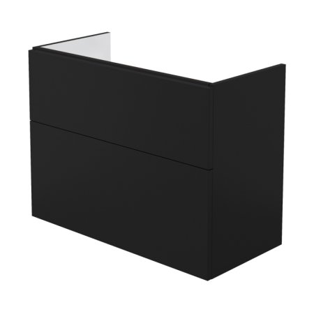 Deante Prizma Szafka umywalkowa 80x60x38,5 cm bez blatu czarny mat mat STU_NU81