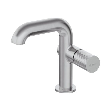Deante Silia Hexa Bateria umywalkowa stal szczotkowana BHS_F24M