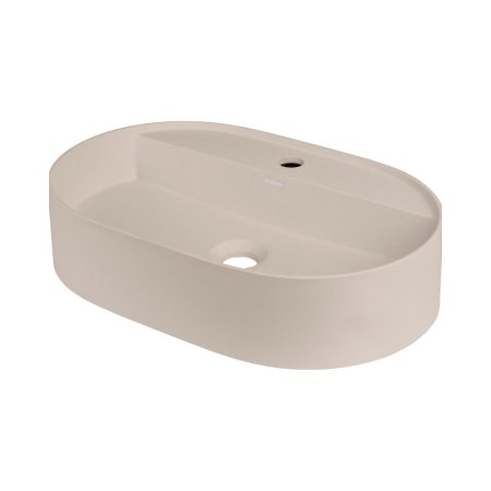 Deante Silia Umywalka nablatowa 55x35 cm beż CQS_5U6B
