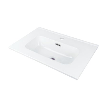 Deante Tubo Umywalka wpuszczana w blat 60x38,5 cm biały CTU_6U6M