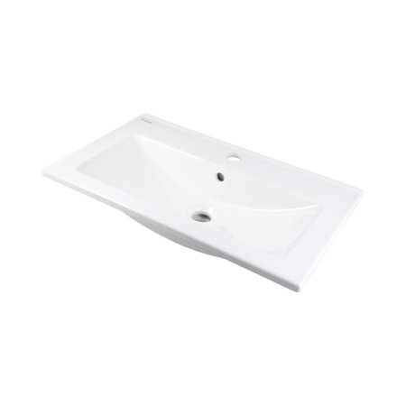 Deante Tubo Umywalka wpuszczana w blat 61,5x36 cm biały CTU_636M