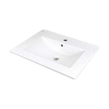 Deante Tubo Umywalka wpuszczana w blat 61,5x46,5 cm biały CTU_646M