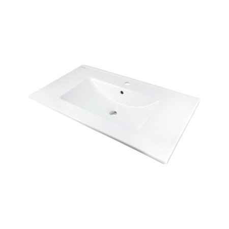 Deante Tubo Umywalka wpuszczana w blat 81,5x47 cm biały CTU_648M