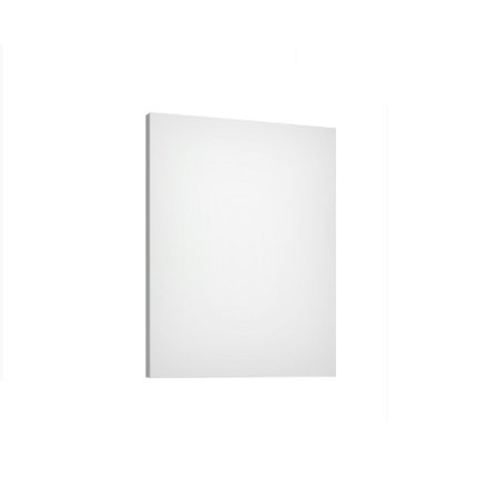  Defra Como L60 Lustro ścienne prostokątne 60x4,2x76 cm lakier biały połysk 123-L-06001