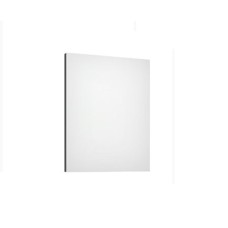 Defra Como L60 Lustro ścienne prostokątne 60x4,2x76 cm lakier grafitowy matowy 123-L-06005