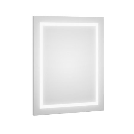 Defra Dot LED L60/L80 Lustro ścienne 60x80 cm biały mat 217-L-06007