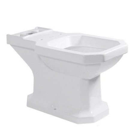 Duravit 1930 Miska WC stojąca 35,5x66,5 cm, lejowa, odpływ pionowy, biała z powłoką WonderGliss 02270100001