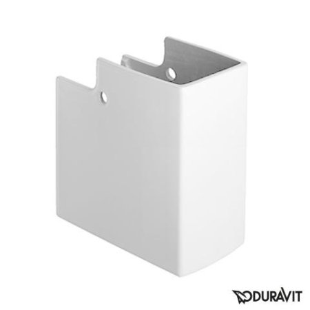 Duravit 2nd floor Postument 20,5x32 cm, biały z powłoką WonderGliss 08571400001