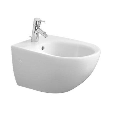 Duravit Architec Bidet podwieszany 36,5x58 cm z przelewem, biały z powłoką WonderGliss 25311500001