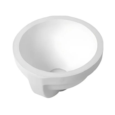 Duravit Architec Umywalka podblatowa Ø27,5 cm, z przelewem, bez otworu na baterię, biała z powłoką WonderGliss 03192700001