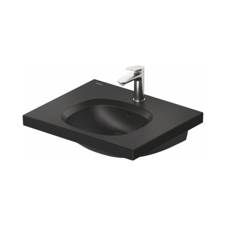 Duravit Aurena Umywalka meblowa 60x50 cm czarny mat z powłoką HygieneGlaze Plus 238760AF00
