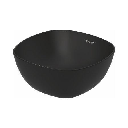 Duravit Aurena Umywalka nablatowa 35x35 cm czarny mat z powłoką HygieneGlaze Plus 039635AF79