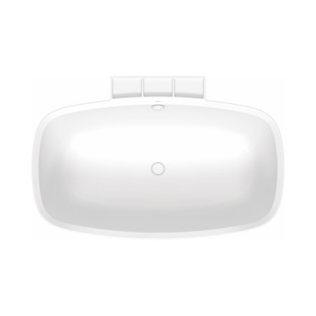Duravit Aurena Wanna wolnostojąca 160x103,5 cm przyścienna biały satynowy mat 700551000000000