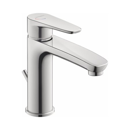 Duravit B.1 Bateria umywalkowa z korkiem 13,8 cm FreshStart MinusFlow chrom B11023001010