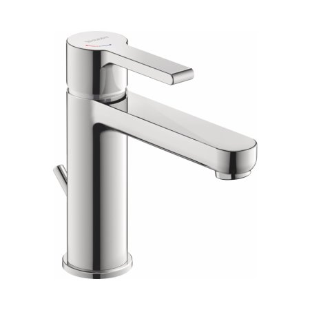 Duravit B.2 Bateria umywalkowa z korkiem 13,9 cm  FreshStart MinusFlow chrom B21023001010