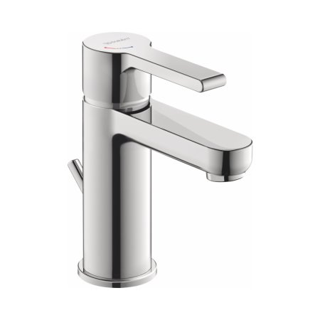 Duravit B.2 Bateria umywalkowa z korkiem 10,1 cm FreshStart MinusFlow chrom B21013001010