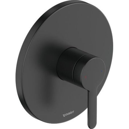 Duravit C.1 Bateria prysznicowa podtynkowa czarny mat C14210010046