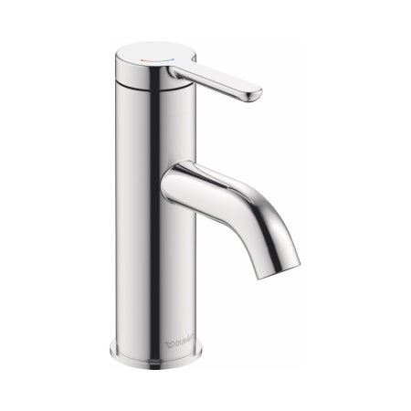Duravit C.1 Bateria umywalkowa 9,1 cm bez korka FreshStart MinusFlow chrom C11013002010