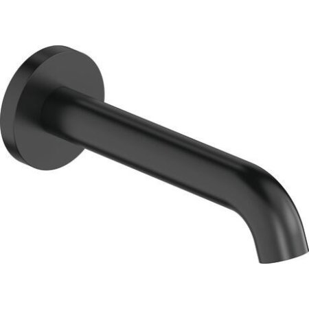 Duravit C.1 Wylewka wannowa 20,5 cm czarny mat C15240010046