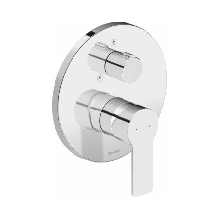 Duravit D-Code Bateria wannowo-prysznicowa podtynkowa chrom DC4210012010